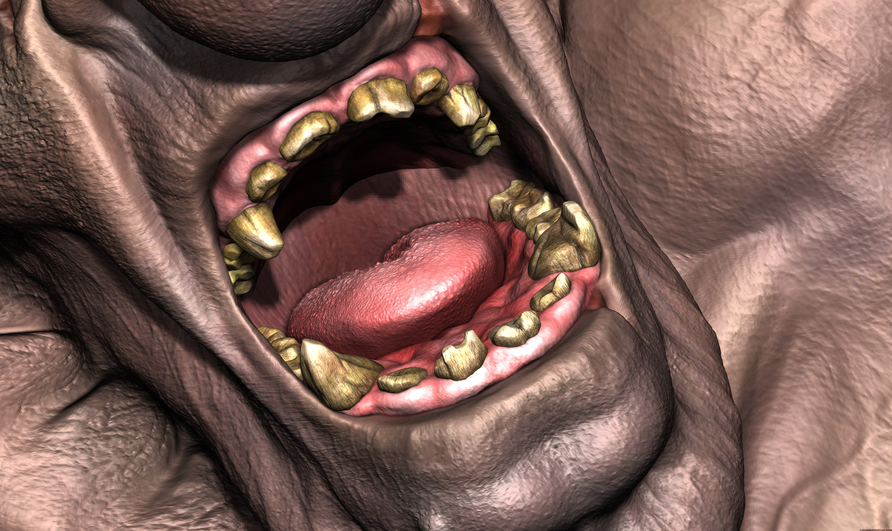 MOUTH CAVE TROLL