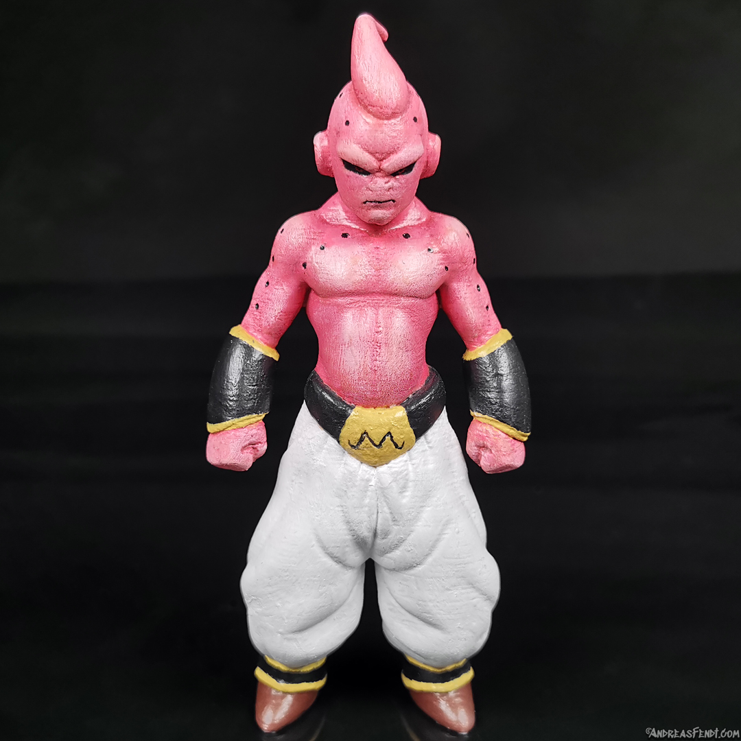 DBZ Dragon Ball Z Kid Buu painted 3d print 3D-model pink figure